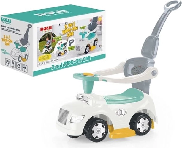 Dolu 3-in-1 ride-on with push handle and rocker