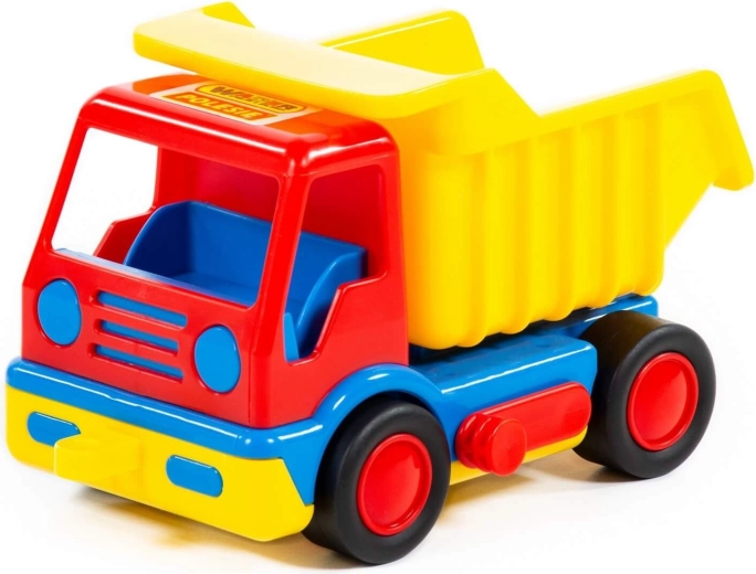 Tipping bed for easy unloading