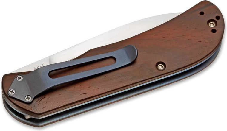 Razkošen les cocobolo in titanovi elementi