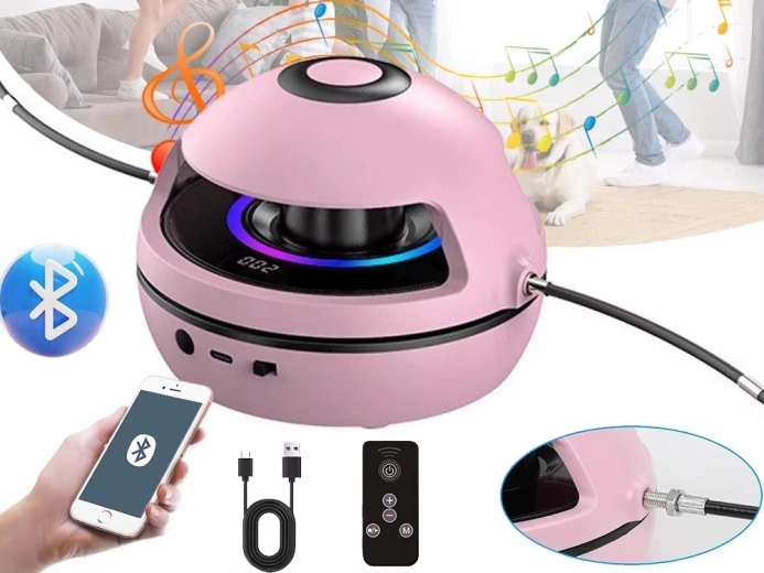 Skakanje v ritmu zahvaljujoč Bluetoothu in svetlobnim učinkom
