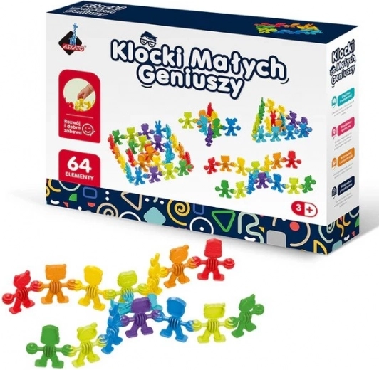 Kocke Mali Geniji – računalske figurice, 64 kosov