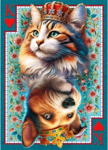 Cherry Pazzi sestavljanka Kraljeva karta 1000 koščkov