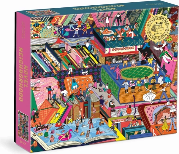 Galison sestavljanka Roman iz soseske 1000 koščkov