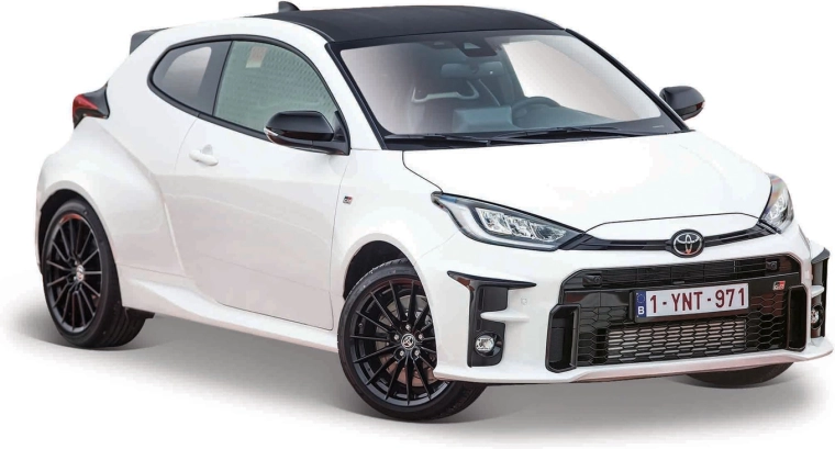 Maisto Toyota GR Yaris 2021 bela 1:24