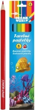 Barvice Ocean World trikotne 6 kosov