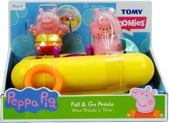 TOMY Peppa Pig plavajoči ponton s figuricama za v kad