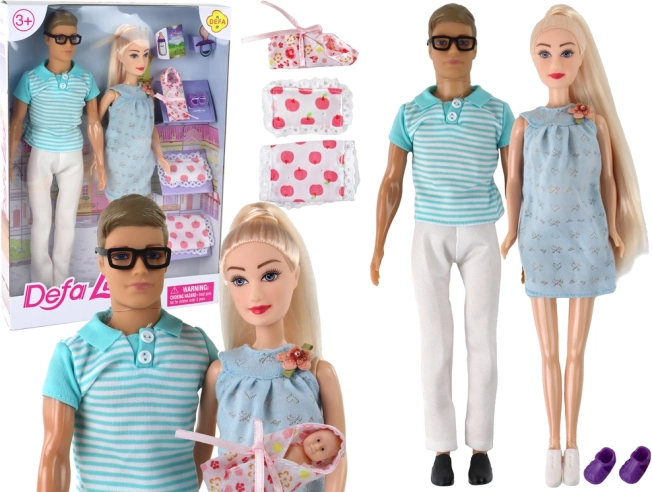 Nosečniška punčka Kevin in Lucy