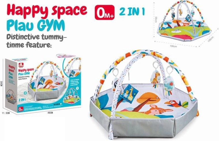 Izobraževalna igralna podloga 2 v 1 Jelenček