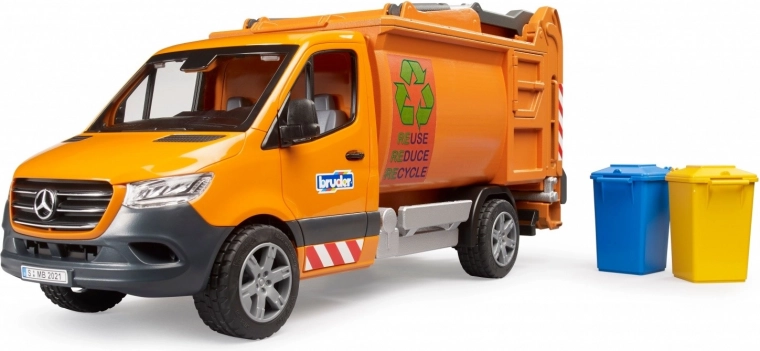 Bruder mercedes-benz sprinter smetarski tovornjak 1:16
