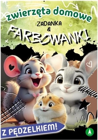 Naloge in pobarvanke – domače živali