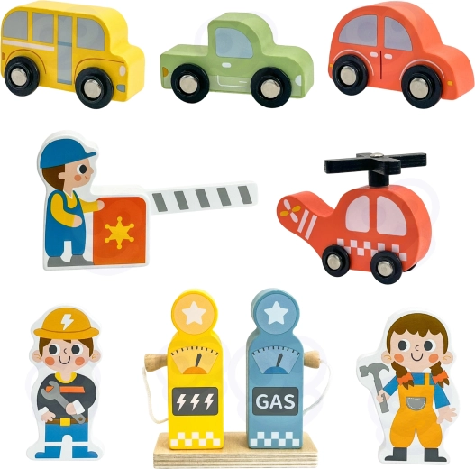 Bogata zbirka vozil in figuric