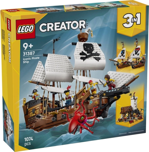 LEGO Creator 3 v 1 Legendarna piratska ladja