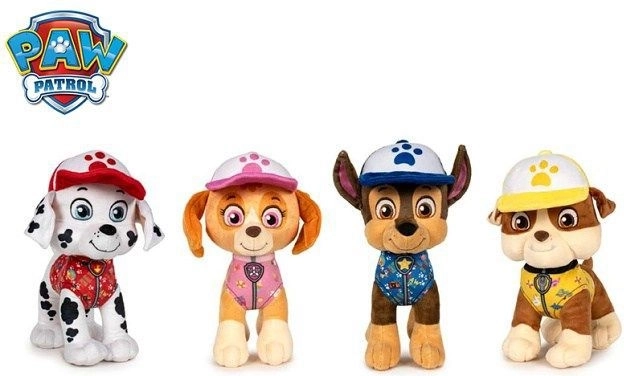 Plišasta figurica Paw Patrol Marshall poletna edicija 27 cm - 1 kos