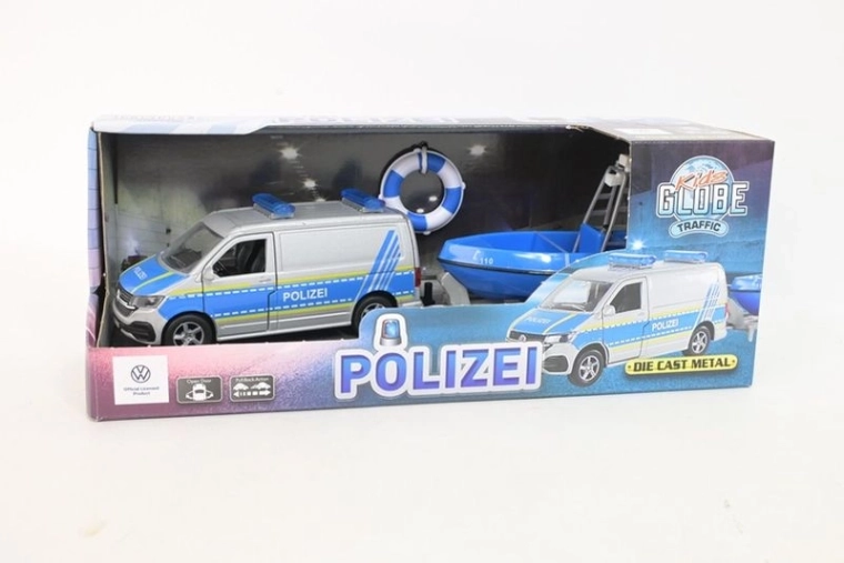Policijski Volkswagen T6.1 s patruljnim čolnom