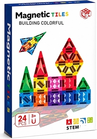 Magnetični gradbeni set - 1 kos