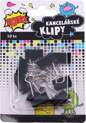 Pisalniški sponki 10 kos, 19 mm