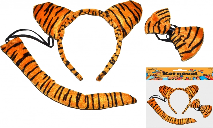 pustni komplet tiger za otroke