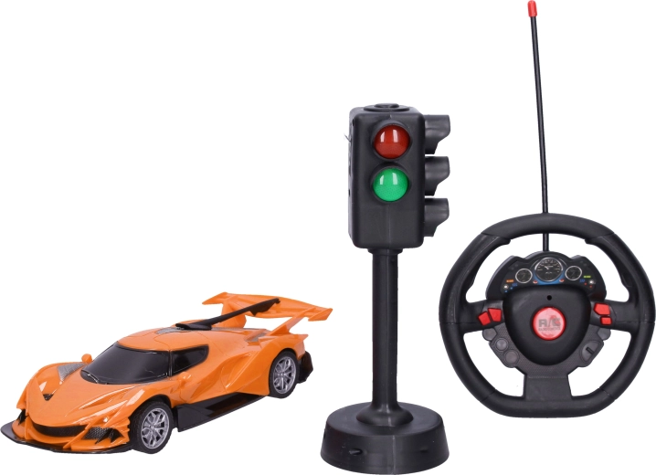Dirkalni RC-avtomobil z realističnimi učinki