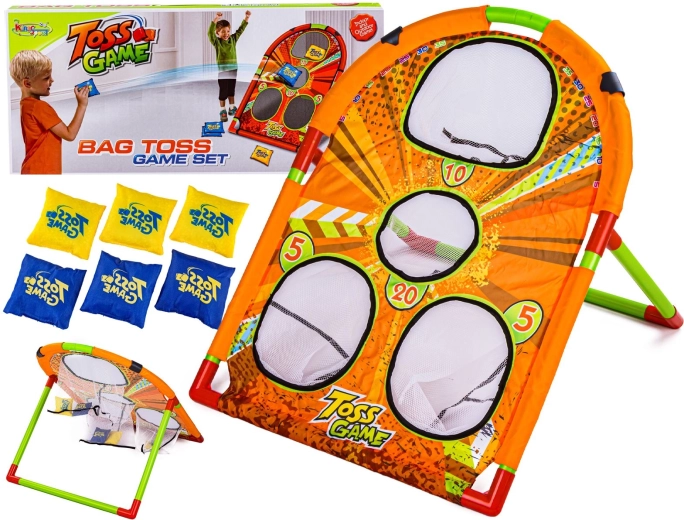 Bean bag target tossing game