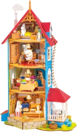 Robotime 3D DIY miniature kit Moomin House