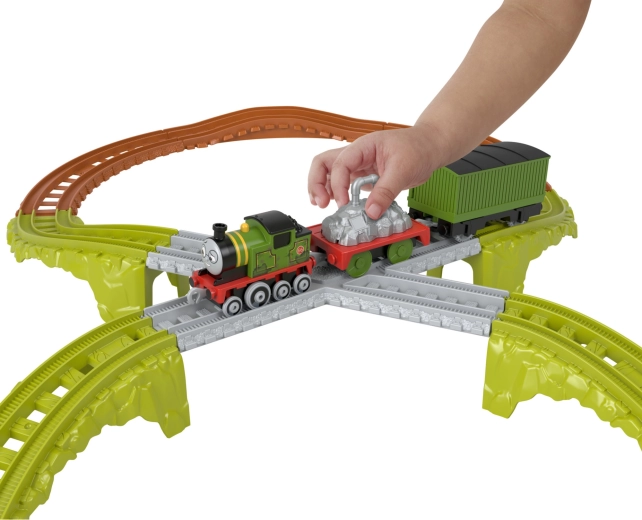 Lokomotiva Whiff in tovorni vagoni