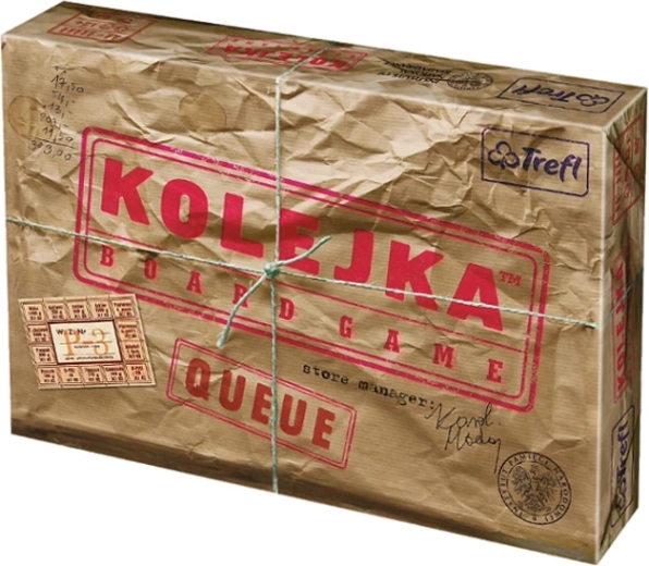 Kolejka – družinska družabna igra iz obdobja komunizma v 80. letih