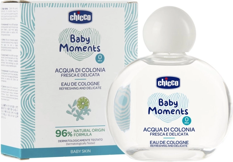 Chicco nežna otroška parfumska voda Baby Moments Delicate 100 ml