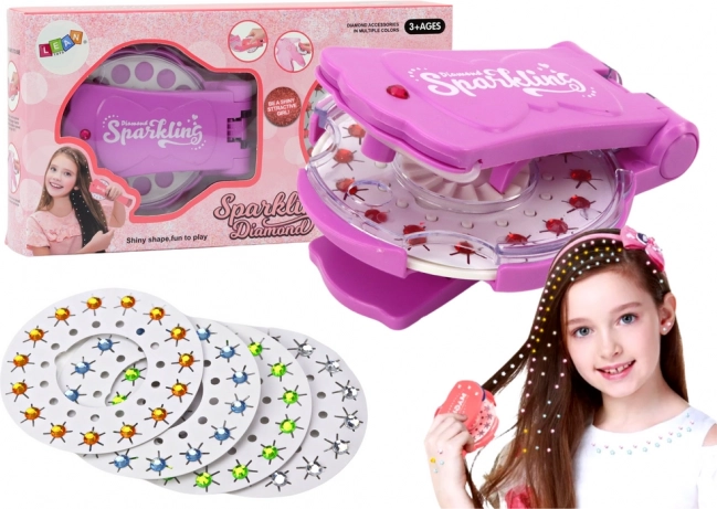 Komplet za okraševanje las in dodatkov Sparkling Diamond