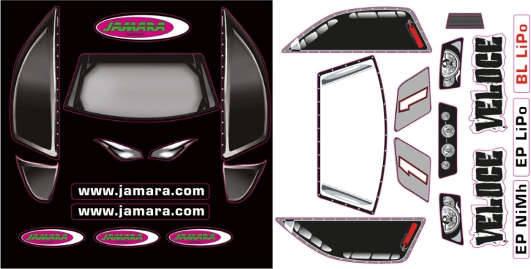Veloce Decorative Decal