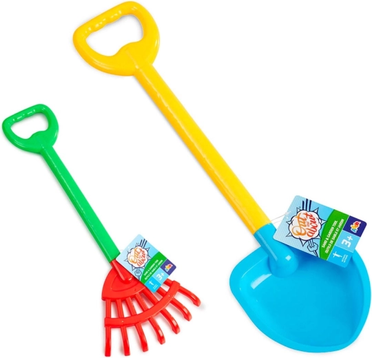Igrače za pesek vrtno orodje plastično Addo