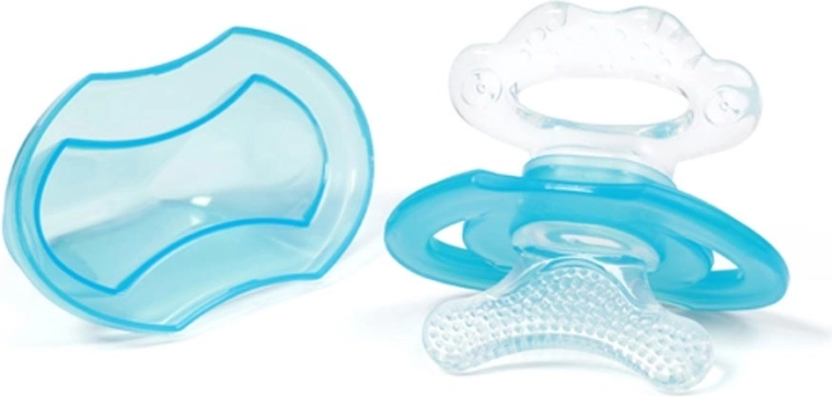 Grizalo BabyOno First Teeth modro