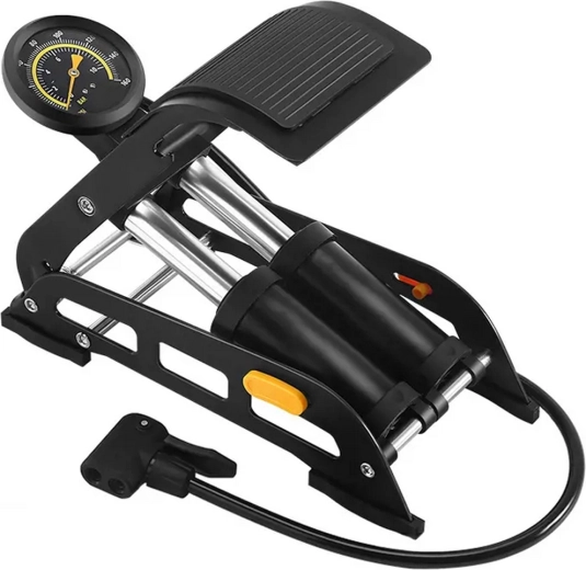 maltrack nožna tlačilka z manometrom b-pump300