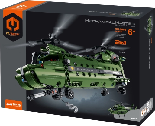 Gradbeni komplet helikopterja 2v1 iM.Master 34 cm