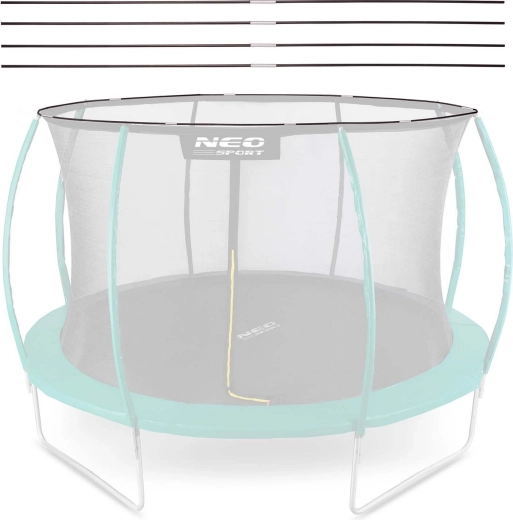 Neo-Sport zgornji obroč mreže za trampolin 252 cm (8 ft), tip C