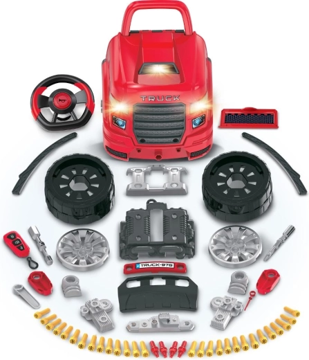 Disassemblable engine for little mechanics