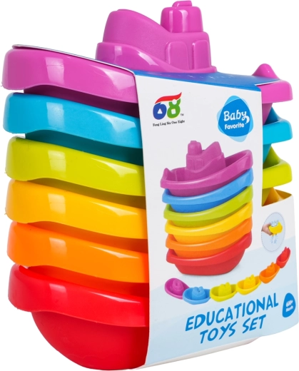 Komplet barvitih čolničkov za kopanje – 6 kosov