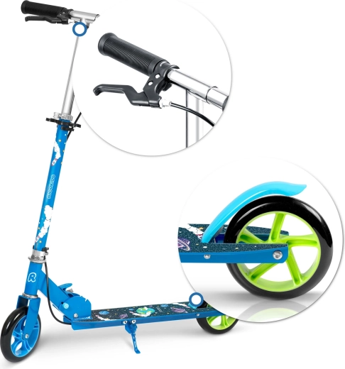 Dvojno zaviranje – ročno in nožno