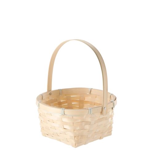 Lahka, a trdna košara v pastelnih barvah