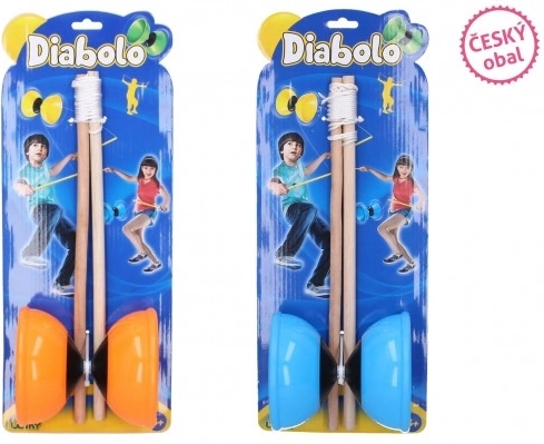 Velik komplet Diabolo Plastika/Les za otroke