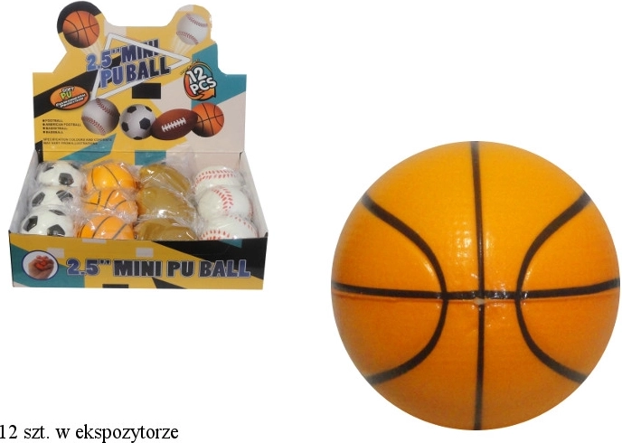 Mehek antistresni žogica – športni motivi