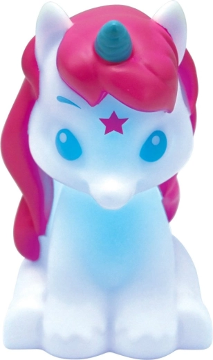 Oblikovano nočno LED svetilo 3D Samorog 13 cm