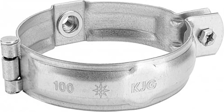 Objemka odtočne cevi brez konice 80 mm, pocinkana