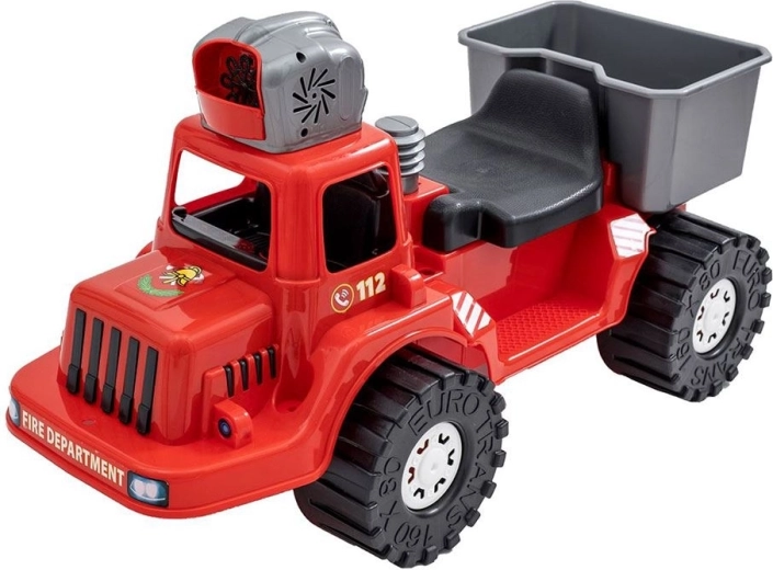 Otroški gasilski poganjalec z mehurčkatorjem BAYO 70 cm