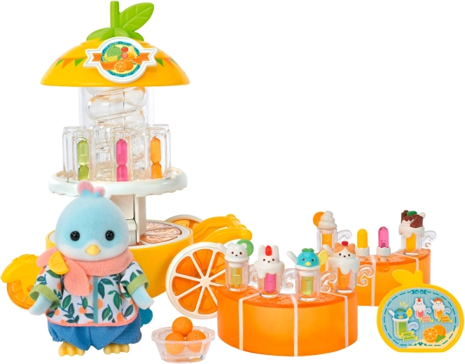 Citrusna stojnica s pijačami – Sylvanian Families