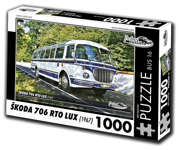 Sestavljanka Retro-Avti: Škoda 706 RTO LUX