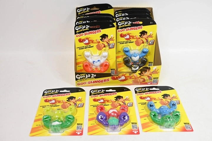 Heroes of Goo Jit Zu GooSlinger Meteor madness – komplet 2 raztegljivih figuric