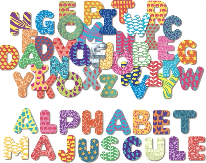 Lesene magnetke Vilac velika abeceda