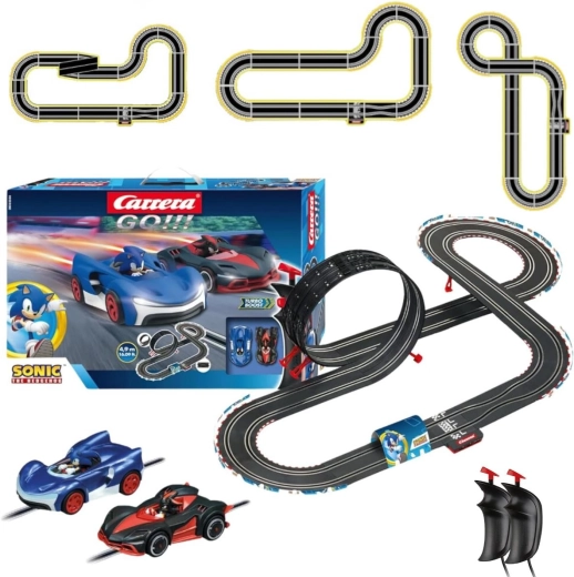 Carrera GO!!! Sonic the Hedgehog 4.9 m Racing Track