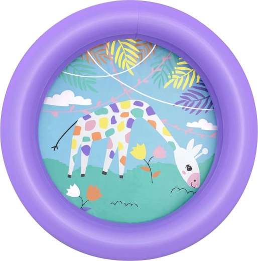 Napihljiv otroški bazen 61 × 15 cm vijoličen