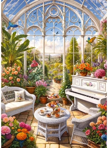 Puzzle Cherry Pazzi Oranžerija sanj 1000 koščkov